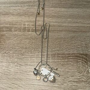 NWT Chico‘S Adjustable Charm Necklace ￼